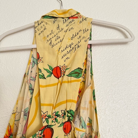 Urban Outfitters Willow Floral Fruit Midi Dress - Picture 9 of 11